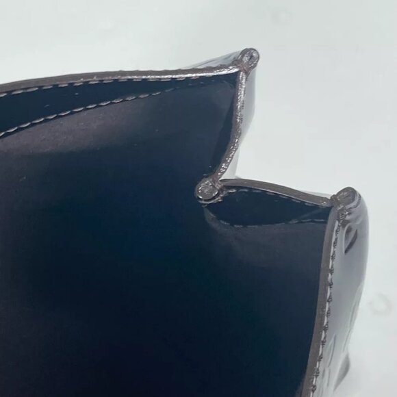 LOUIS VUITTON MonogramVernis Wilshere PM Tote Bag Hand Bag - Picture 12 of 14